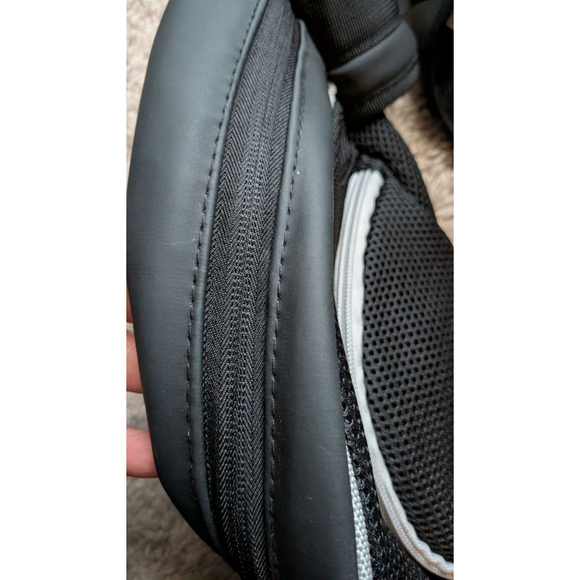 Katziela Dog Sling Carrier Black NWOT Small Pet Travel Shoulder Bag Adjustable - Picture 6 of 6